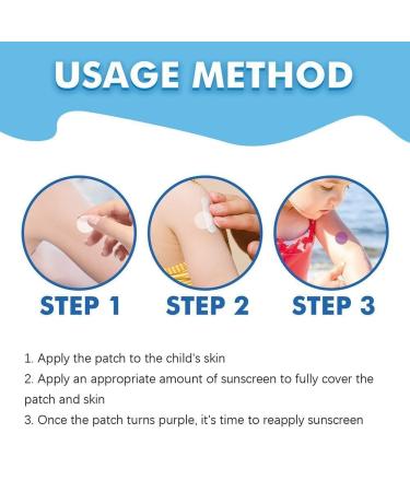 24 Pcs UV Stickers for Sunscreen Waterproof UV Detection Stickers Sun Cream to Reapply Detection Reminder Patch for Adults Waterproof Patches Sunscreens and Tanning Products - Buy Online on GoSupps.com