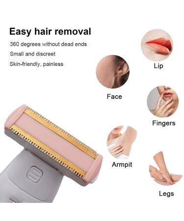 Replacement Heads & USB Charging Cable for Finishing Touch Flawless Body Ladies Shaver | 3 Heads, 1 Charger, 2 Brushes - Buy Online on GoSupps.com