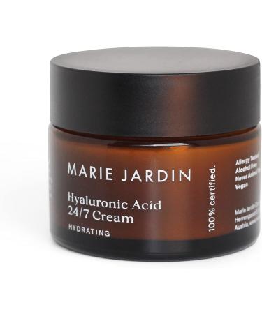 Marie Jardin Hyaluron cream 50 ml moisturizing cream with aloe vera and quince 247 day and night cream natural cosmetics for neck face d collet eyes antiwrinkle for women and men - Buy Online on GoSupps.com