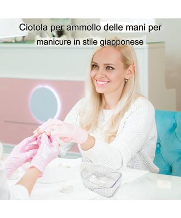 Bols de buse pour les - bol de manucure spa | Bols Drawing Hands | Bosl de -exceptionnelle avec dissolution pour vernis ongles | Bols de manucleur avec poudre inhabituelle strum Transparent - Buy Online on GoSupps.com