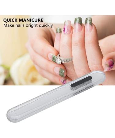 Nail Polishing Bar Nail File Sanding Buffing Polishing Strip Manicure Tool Nano Glass Nail Buffer for Nail Salon and Household(2#) - Buy Online on GoSupps.com