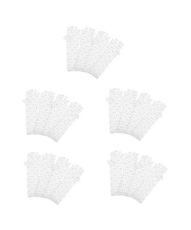 Beavorty 10 Pairs nail gloves UV protection gloves for manicures UV gloves for gel manicures gel manicure UV gloves gel nails gloves polyester white Miss non-slip ultra violet light