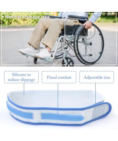 2 Pack Catheter Leg Straps - Stretch Urinary Legband Holder for Men & Women - Catheter Stabilization Device for Drainage Bags - Buy Online on GoSupps.com