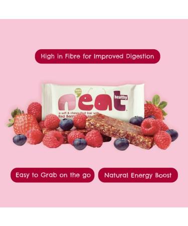 First Quality Foods Neat Natural energy bars Redcurrants and quinoa 16x45g Healthy bars for adults and children Palm oilfree lowcalorie 100 vegan Bursting with natural energy - Buy Online on GoSupps.com