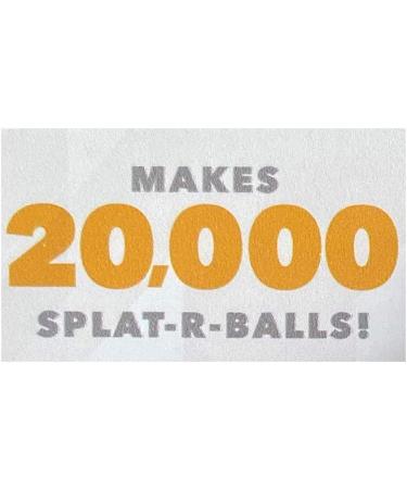 SplatRball 20K Orange Ammo - Certified Compatible with SRB1200, SRB400-SUB, and SRB400 Water Bead Blasters - Buy Online on GoSupps.com