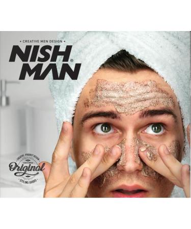 Nishman Avocado Face & Skin Scrub 300ml | Gentle Exfoliation for Healthy Skin - International Shipping Available - Buy Online on GoSupps.com