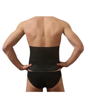 Buy LCF Lendenbandage 24 cm - Black Back Support for Men & Women | Made in Italy | Ingrosso Mercerie - Buy Online on GoSupps.com