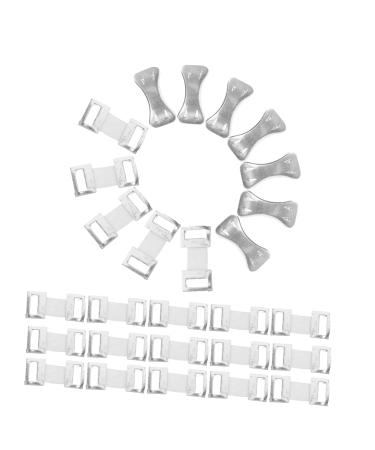 1 Set Buckle Clips Replacement Fixing Clips wrap Tape Fasteners Fixing Clamps Fixing wrap Buckles Elastic Accessories Aluminum Replaceable