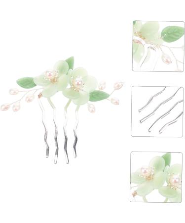 COHEALI Antique Hair Clasp Hair Decorations Bride Hair Clip Barrettes for Girls Wedding Pearl Hair Comb Chinese Style Floral Comb Floral Hair Comb Hair Comb for Girls Tooth Comb Hair Combs - Buy Online on GoSupps.com