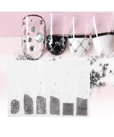 Nail Art Decorations - 0.5mm-3.0mm Steel Ball Manicure Accessories for Stunning Nail Designs | International Shipping Available - Buy Online on GoSupps.com