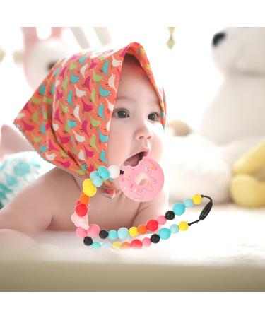 Healvian Beaded Sensory Chew Necklace & Teether for Toddlers - Silicone Teething Toy for Infant Boys & Girls - Buy Online on GoSupps.com