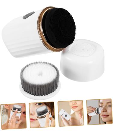 FRCOLOR Electric Facial Brush - Portable Face Cleaner & Exfoliating Scrubber for Women | Best Skin Cleansing Tool - Buy Online on GoSupps.com