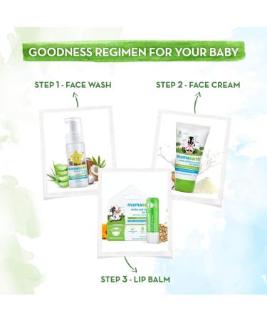 Mama Earth Foaming Face Wash for Kids - Gentle Aloe Vera & Coconut Cleanser (150 ml) | International Shipping Available - Buy Online on GoSupps.com