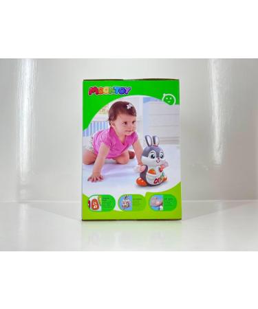 Moontoy Baby Music Toy - Interactive Rabbit Toy for 1-2 Year Olds Learning & Crawling Fun with Music & Light - Perfect Gift for Boys & Girls - Buy Online on GoSupps.com