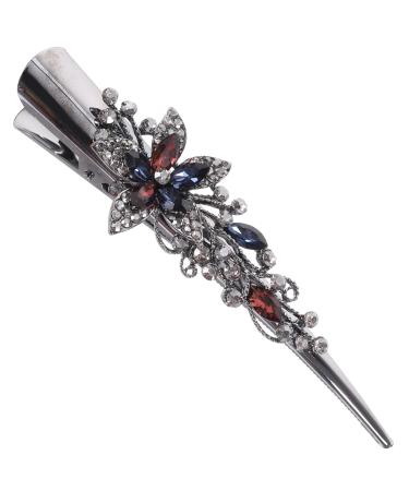 MAGICLULU hair vintage hair clips hair accessories for women horn clip vintage hair accessories hair clip Miss crystal rhinestones Korean version hairpin large hair clips clip