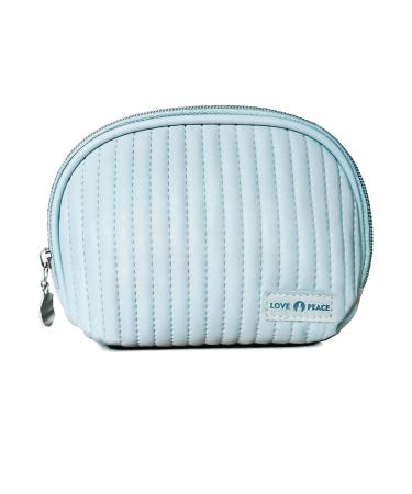 OWTING Period Bag Sanitary Napkin Storage Bag Portable Makeup pouch Menstrual Pad Tampon Organizer for teen Girls Ladies (BLUE)