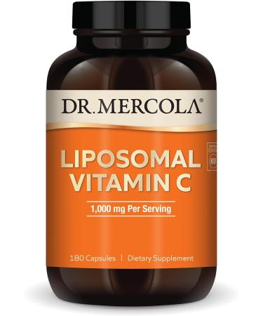 Dr. Mercola Liposomal Vitamin C 1000 mg 180 Capsules
