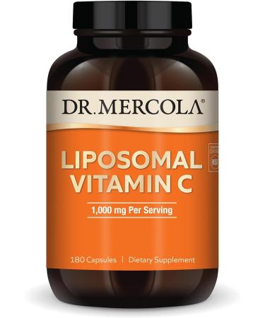 Dr. Mercola Liposomal Vitamin C 1000 mg 180 Capsules
