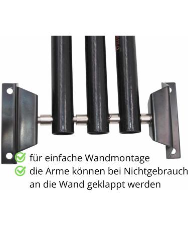 Amesbichler Reitsport AMKA Blanket Holder - 3 Arms Pivoting Black Design | International Shipping Available - Buy Online on GoSupps.com