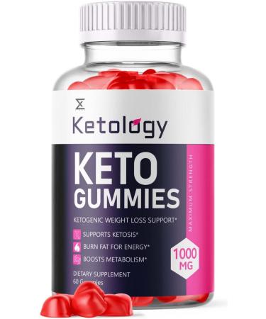 Ketology Keto Gummies Extra Strength Ketology Keto ACV Gummies Apple Cider Vinegar Advanced Weight Loss Ketology Men Women Organic Support Gomitas Supplement Keto Plus ACV Vegan (60 Gummies)