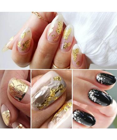 Dried Flowers, Foil Nail Chips, Glitter Stickers - Nail Art Supplies - Buy Online on GoSupps.com