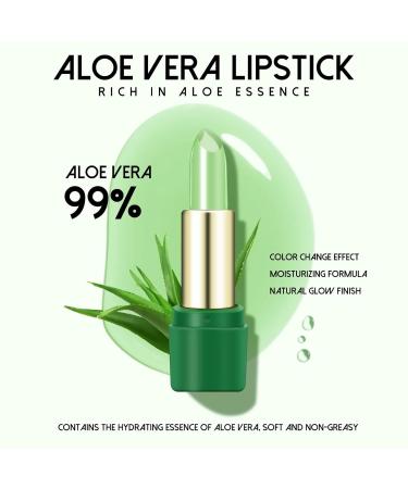 Freeorr Aloe Vera Jelly Lipstick Set - 3 Color-Changing Moisturizing Lip Balms (3 Pieces 3.5g) - Buy Online on GoSupps.com