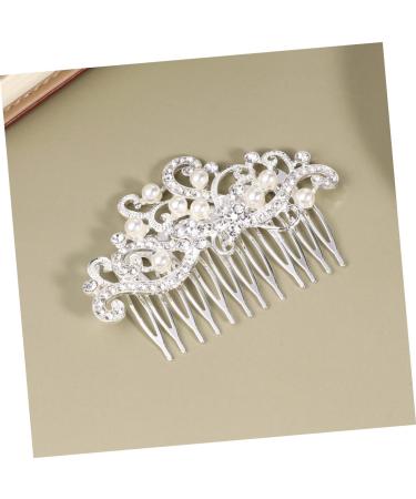 DOITOOL French Side Comb Small Womens Hair Accessories Bridesmaid Hair Comb Veils for Brides Wide Teeth Side Pins Goody Hair Clips for Women Bridal Hair Clip Metal Women's - Buy Online on GoSupps.com