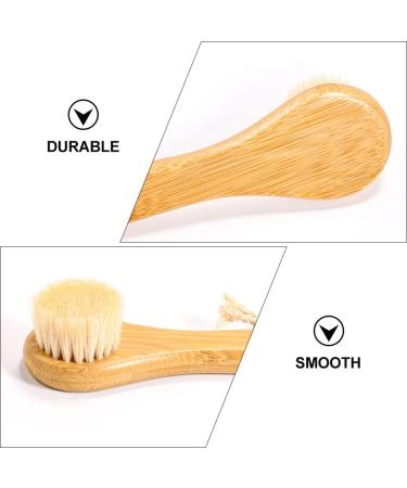 9pcs Cleanser Removing Face Exfoliation Massaging with Women Wooden Bristle Scrubbers Scrubber Exfoliator Bristles Deep Blackhead Women Washing Cleansing Skin Exfoliater for As Shownx3pcs 13.6x4.2cmx3pcs - Buy Online on GoSupps.com