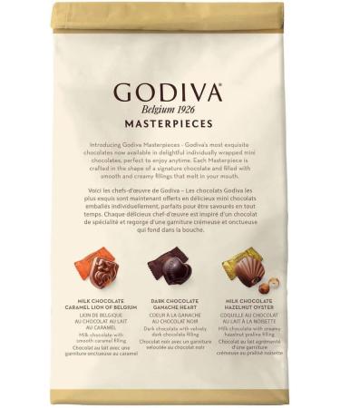 Godiva Masterpieces Assortment of Legendary Milk Chocolate 420g/14oz - Buy Online on GoSupps.com