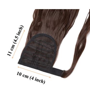 SEGO Haardic Persian Chant Clip-In Ponytail Extension - 24 Medium Brown Wavy Braids for Realistic Look - Buy Online on GoSupps.com