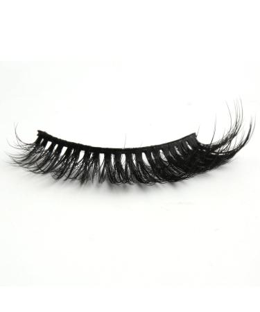 15mm Mink Cat Eye False Eyelashes - 8D Fluffy Wispy Faux Mink Strip Lashes | Natural Look 10 Pairs - Buy Online on GoSupps.com