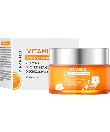 Vitamin C Skin Lightening Cream Vitamin C Face Cream Pigments Dark Spots Removal Hydrating Nourishing Vitamin C Face Moisturiser 30g - Buy Online on GoSupps.com