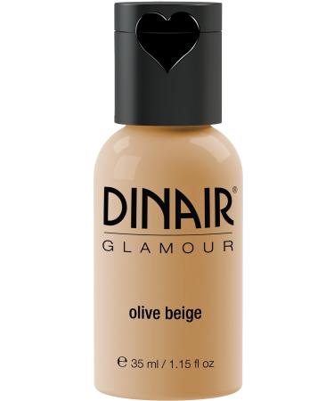 Dinair Airbrush Makeup Foundation | Olive Beige | GLAMOUR: Natural  Light coverage  Matte 1.15 oz. 35 ml (1.15 fl oz.) Olive Beige