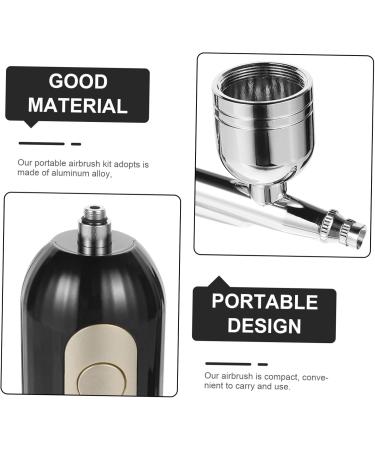 PAMINGONO 1 Set Spray Hydrating Apparatus Cake Decorating Kit Makeup Kit Nail Kit Black Aluminum Alloy 19.00X15.50X4.50CM Black - Buy Online on GoSupps.com