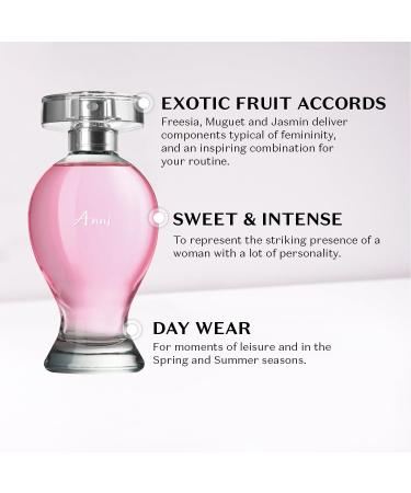 Anni Boticollection Eau de Toilette Long-Lasting Floral & Fruity Fragrance Perfume for Women 3.4 Ounce - Buy Online on GoSupps.com