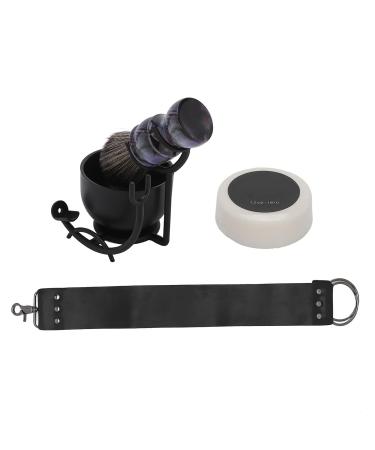 BROLEO Men's Cutting Tool Beard Grooming Kit - Stylish Holder Foam Bowl & Sharpening Cloth for Home Grooming - Buy Online on GoSupps.com