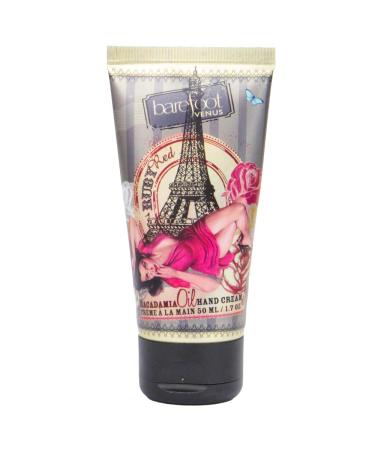 Macadamia Oil Hand Cream - 50 ML / 1.7 Ounces (Ruby Red)