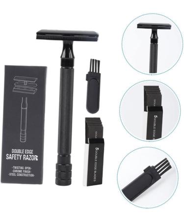 Minkissy Men's Manual Razor Sets - Stainless Steel Edge Shaving Cutters for Smooth Grooming | International Shipping Available - Buy Online on GoSupps.com