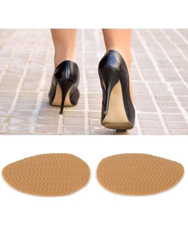 Non Slip Shoe Pads - Self Adhesive Grip Pads for High Heels Boots & Sandals | Shoe Sole Protectors (Khaki - Buy Online on GoSupps.com
