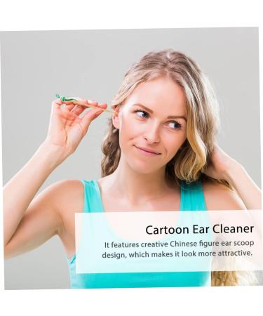 GALPADA 12-Piece Cartoon Ear Cleaner Set Adorable Ear Cleaners for Wax Removal Random Colors Safe for Boys and Girls and Toddlers - Buy Online on GoSupps.com