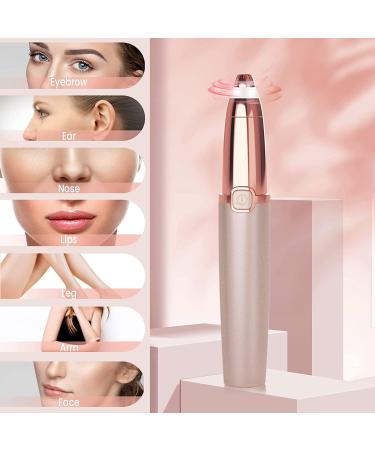 Vinmall Electric Eyebrow Trimmer for Women - Painless Hair Removal with LED Light - Buy Online on GoSupps.com