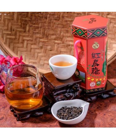 Taiwan Red Oolong Tea Jia Fang Tea Garden Loose Leaf 150g x 4 - Buy Online on GoSupps.com