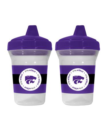 BabyFanatic Sippy Cup 2-Pack - NCAA Kansas State Wildcats - Officially Licensed Toddler & Baby Cup Set