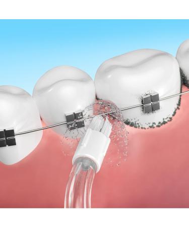 Arspic Flosser Replacement Tips for Water Flossers - Orthodontic Braces Cleaning Tips (4-Pack) - Buy Online on GoSupps.com