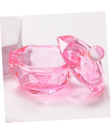 FRCOLOR 10 Pcs Small Glass Dish for Monomer Dappen Dish for Acrylic Nails Dappen Dish Bowl Nail Tips Clear Monomer Holder Stained Glass Colored Glass Dappen Bowl Pink Liquid Vegetable Bowl 4.2x4.2cmx5pcs Pinkx5pcs - Buy Online on GoSupps.com