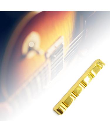 haiaxx Electric Guitar Bass Pre-Slotted Nut 5-String Bass Guitar Top Nut Saddle Pre-Slotted Nuts Replacement Easy to Install - Buy Online on GoSupps.com