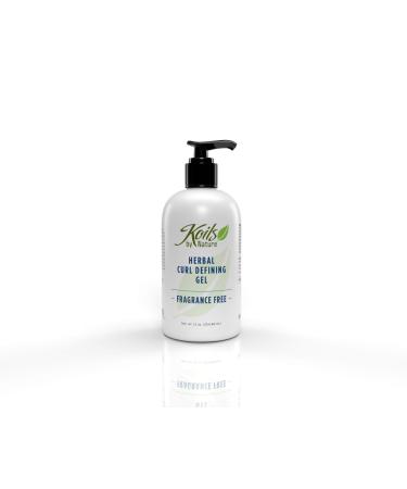 Koils by Nature Herbal Curl Defining Fragrance-Free Gel | 12oz | Define Curls & Prevent Frizz