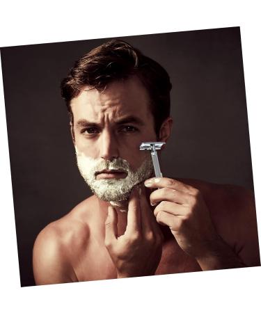 Angoily Manual Safety Razor for Men - Rustproof Double-Edged Single Blade Shaving Razor - Zinc Alloy 10.3x4cm - Eco-Friendly & Durable - Buy Online on GoSupps.com