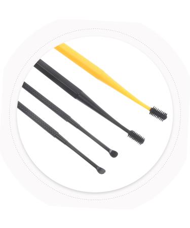 Lurrose 2-Piece Ear Spoon and Silicone Spatula Set | Pimple Kit Acne Remover | Portable Ear Cleaning Tools - Buy Online on GoSupps.com