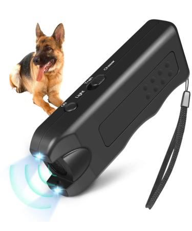 Anti Barking Device Ultrasonic Dog Deterrent Control Sonic Bark Deterrents Stop Waterproof Mini Outdoor Deterrent Rechargeable with 3 in 1 Bark Control Tool Frequency Levels Humanized and Safe - Buy Online on GoSupps.com